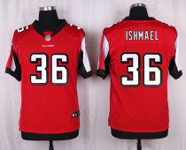 Nike Atlanta Falcons #36 Ishmael Red Elite Jersey