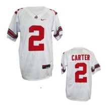 NCAA Miami Hurricanes #2 Carter white jersey