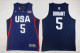 NBA USA #5 Durant Blue Jersey
