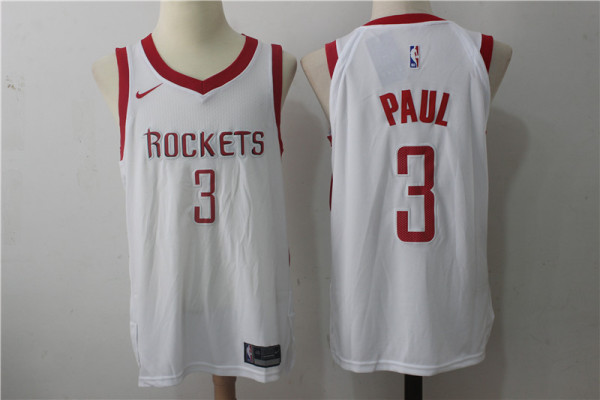 Nike NBA Houston Rockets #3 Paul White Jersey