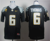 Nike Oregon Ducks De'Anthony Thomas 6 Black Elite Pac-12 2012 NCAA Jersey
