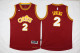 NBA Cleveland Cavaliers #2 Kyrie Irving Red Cavs Swingman Throwback Jersey