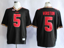Florida State Seminoles Jameis Winston 5 Black Jersey