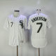 MLB Chicago White Sox #7 Anderson White Elite Jersey