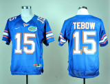 Nike Florida Gators Tim Tebow 15 Royal Blue College Football Jersey