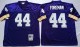 NFL Minnesota Vikings #44 Foreman Purple Throwback Jersey