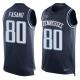 NFL Tennessee Titans #80 Fasano Blue Limited Tank Top Jersey
