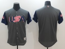 2017 World Baseball USA Grey Classic Jersey