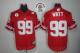 Badgers #99 J.J. Watt Red Rose Bowl Game Stitched NCAA Jersey