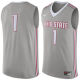 NCAA Ohio State Buckeyes #1 Nike Replica Jersey - Gray