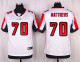 Nike Atlanta Falcons #70 Matthews White Elite Jersey