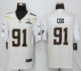 Nike Philadelphia Eagles 91 Cox 2016 Pro Bowl White Elite Jersey
