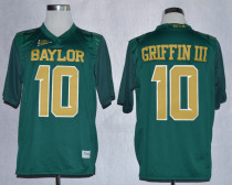 Nike Baylor Bears Robert Griffin III 10 Green College Football Jersey