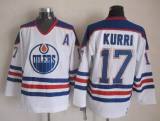 NHL Edmonton Oilers #17 Kurri White Jersey