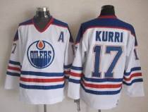 NHL Edmonton Oilers #17 Kurri White Jersey