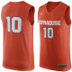NCAA Syracuse #10 Orange Nike Basketball Jersey Orange