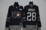 NHL Philadelphia Flyers #18 Giroux Black 100th Anniversary Jersey
