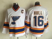 NHL St. Louis Blues #16 Hull White Jersey