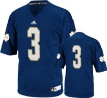 Norte Dame Fighting Irish Joe Montana 3 Navy Blue Jersey