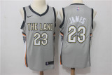 Nike NBA Cleveland Cavaliers #23 James Grey New Jersey
