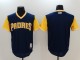 MLB Pittsburgh Pirates Blank All Rise D.Blue Pullover Jersey