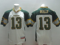 NCAA Eskimos #13 Mike Reilly White CFL Jersey