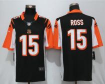 New Nike Cincinnati Bengals 15 Ross Black Limited Jersey