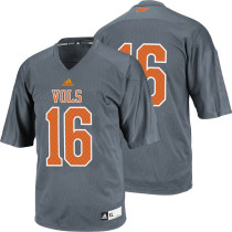 Tennessee Volunteers Peyton Manning 16 Smokey Grey Jersey