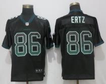 Nike Philadelphia Eagles 86 Ertz Drift Fashion Black Elite Jersey