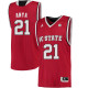 NCAA NC State Wolfpack #21 Anya College Basketball Red Jersey