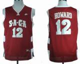 NCAA SACA High School Dwight Howard 12 Red Basketball Jersey