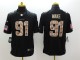 Nike Miami Dolphins #91 Wake Black Salute TO Service Jersey