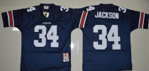 Auburn Tigers #34 Jackson Dark Blue jersey
