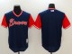 MLB Milwaukee Brewers Blank All Rise D.Blue Pullover Jersey