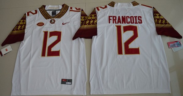 NCAA Florida State Seminoles  Deondre Francois 12 Limited Football Red Jersey