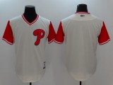 MLB Philadelphia Phillies Blank F All Rise D.Blue Pullover Jersey