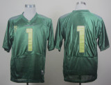 NCAA Oregon Ducks #1 Fan Green jersey