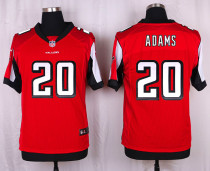 Nike Atlanta Falcons #20 Adams Red Elite Jersey