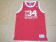 NBA Big State #34 Shuttlesworth Red Jersey