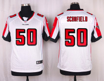 Nike Atlanta Falcons #50 Schofield White Elite Jersey