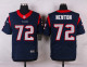 Nike Houston Texans #72 Newton Blue Elite Jersey