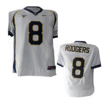 NCAA California Golden Bears #8 Aaron Rodgers White Football Jersey