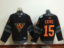 NHL Buffalo Sabres #15 Eichel Black World Cup Jersey