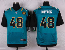 Nike Jacksonville Jaguars #48 Koyack Green Elite Jersey