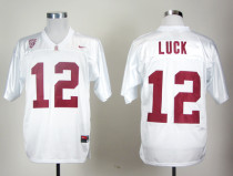 Nike Stanford Cardinals Andrew Luck 12 White College Football Jersey