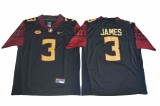 NCAA Florida State Seminoles #3 James Black Footback Jersey