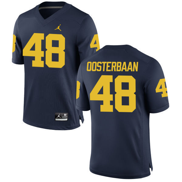 NCAA Basketball Michigan Wolverines #28 Oosterbaan College Blue Jersey
