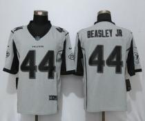 New Nike Atlanta Falcons 44 Beasley jr Nike Gridiron Gray II Limited Jersey