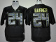 NCAA Oregon Ducks #24 Kenjon Barner  Black  Pro Combat Jersey
