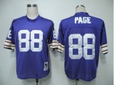 Alan Page Purple Vikings Classics Throwback 1971 Premier Jersey